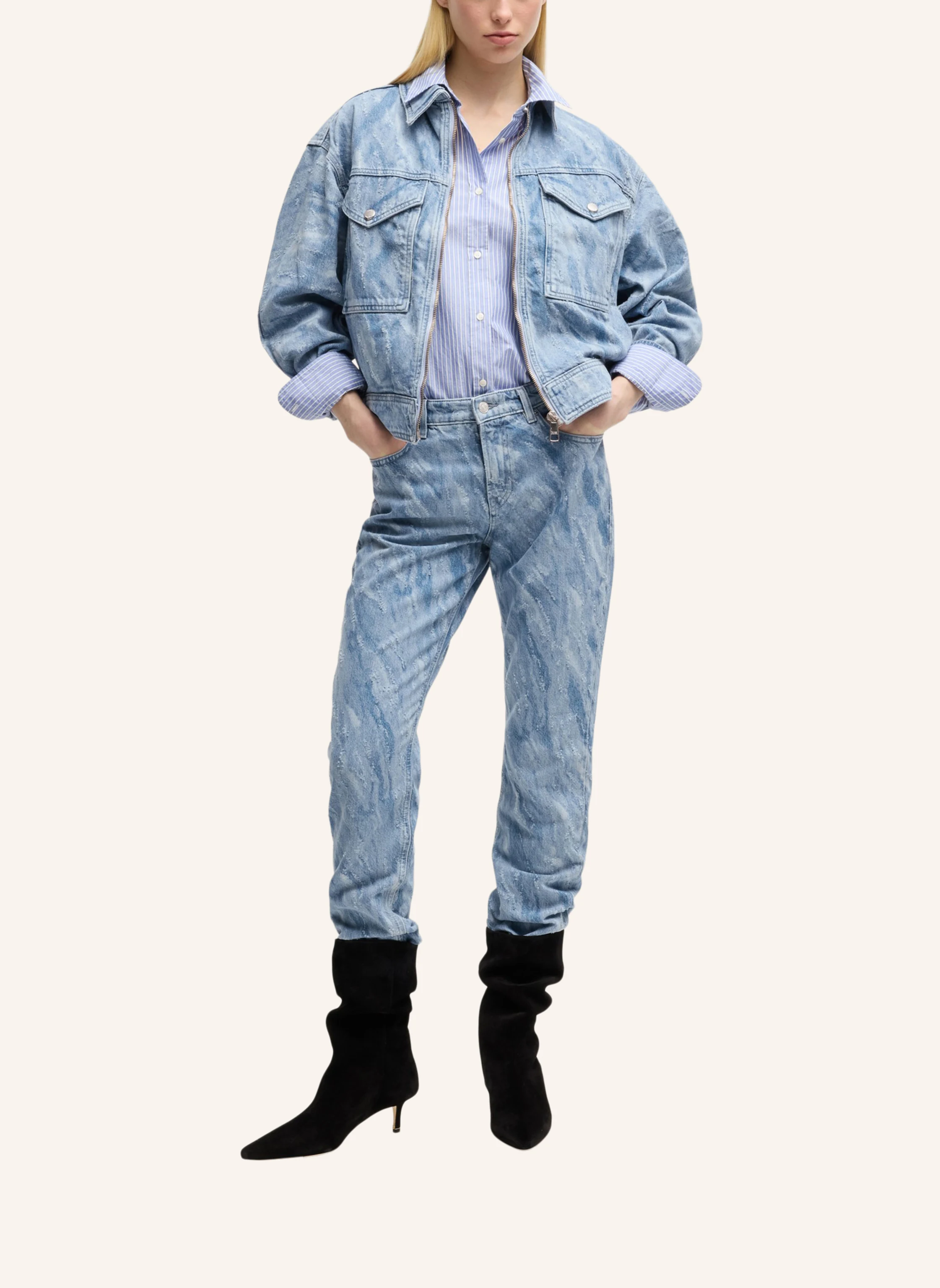 BOSS Jeans C_MODERN SLIM MR Slim Fit