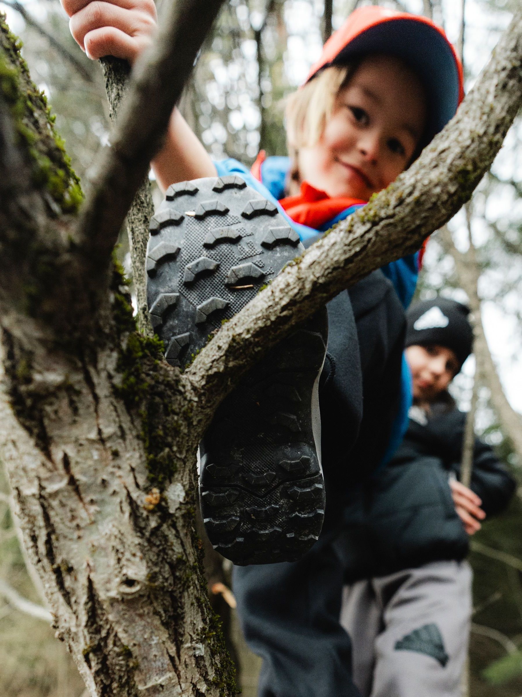 Zwart - adidas Terrex Ax4r wandelschoenen voor kinderen