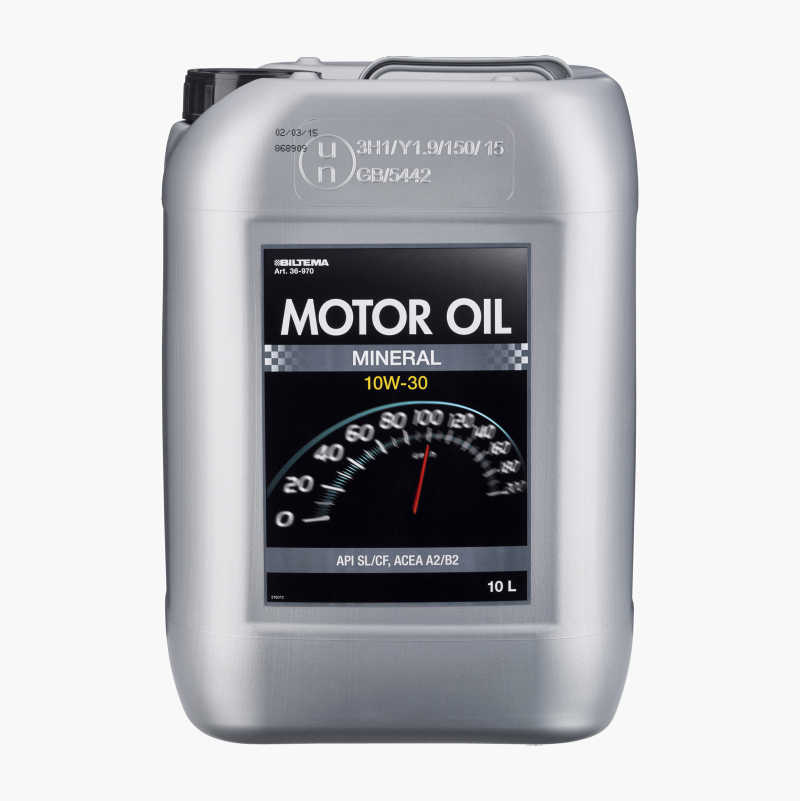 Motorolje 10W–30, 10 liter