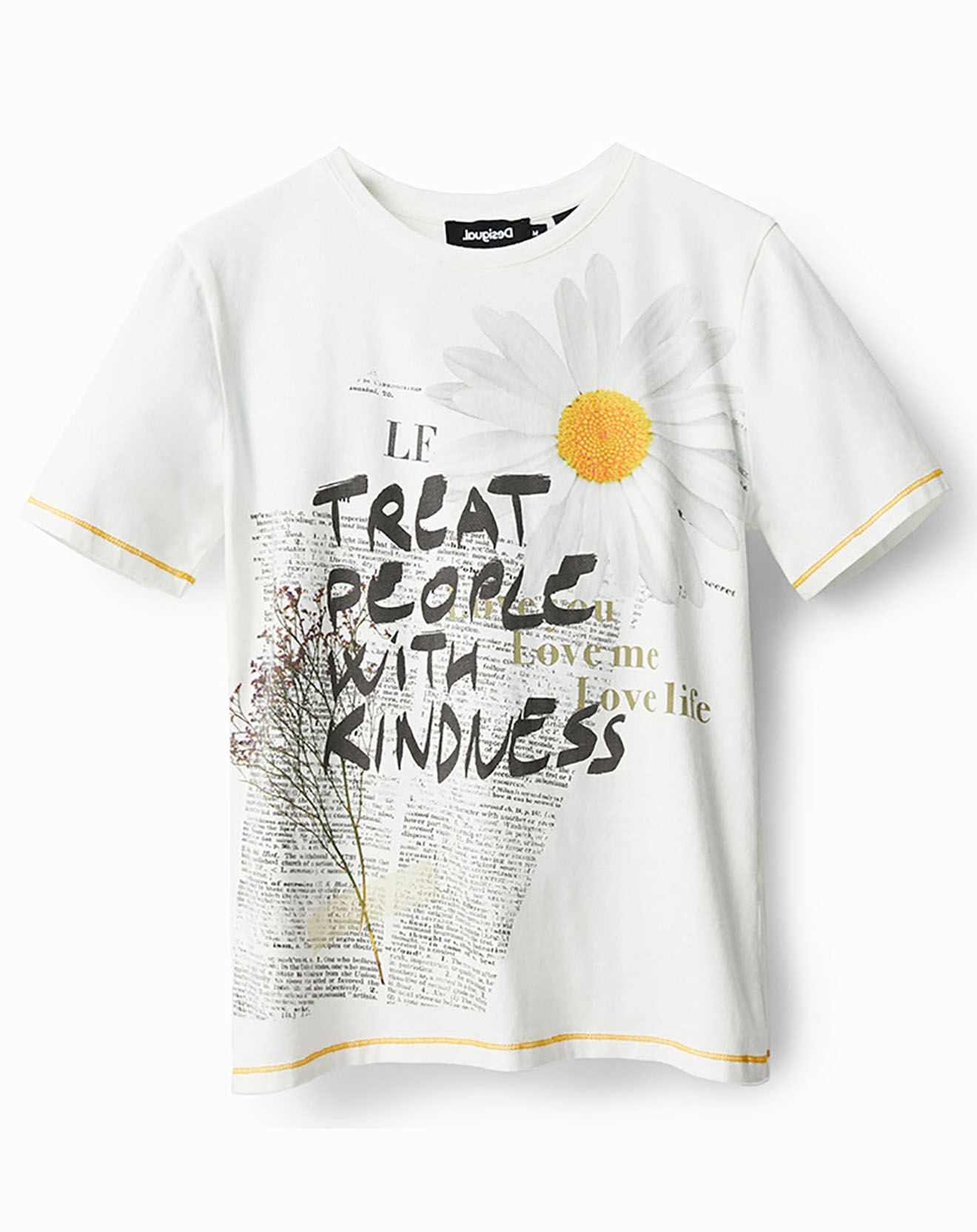Desigual T-Shirt Aria blanc