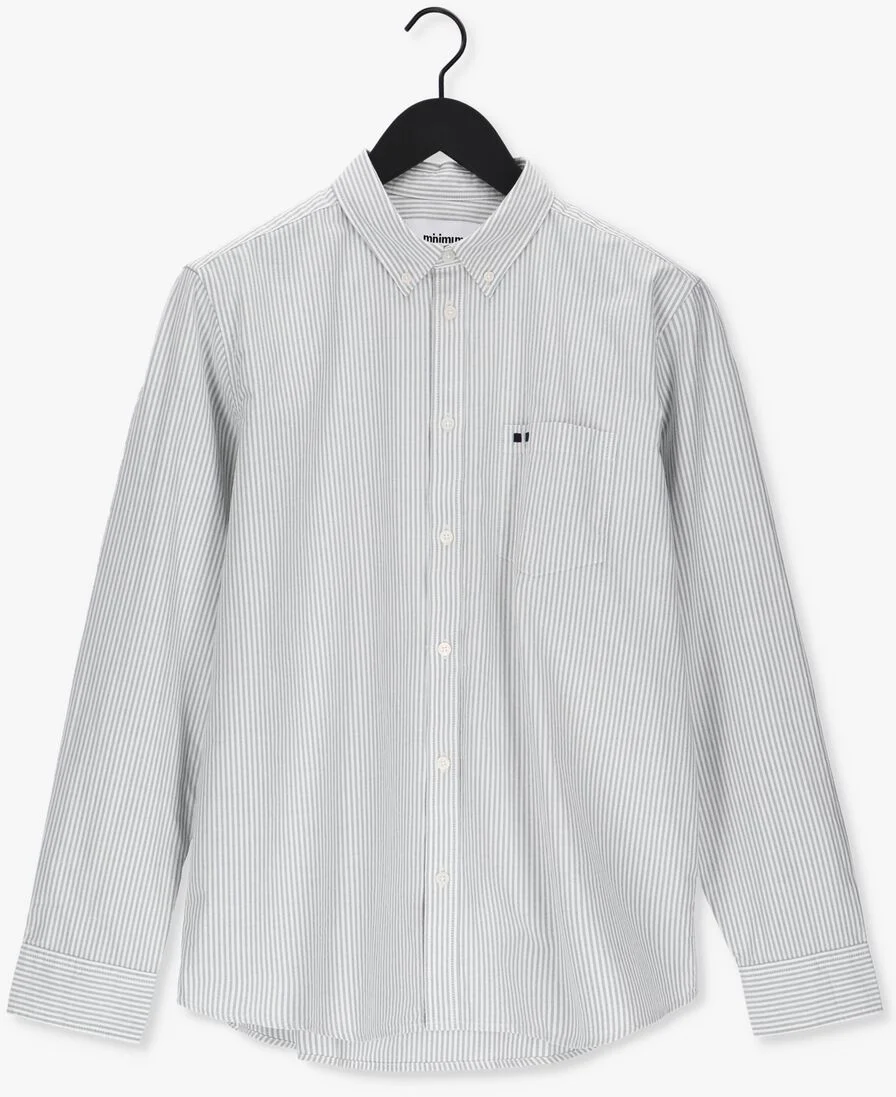 MINIMUM groene minimum casual overhemd harvard 9339