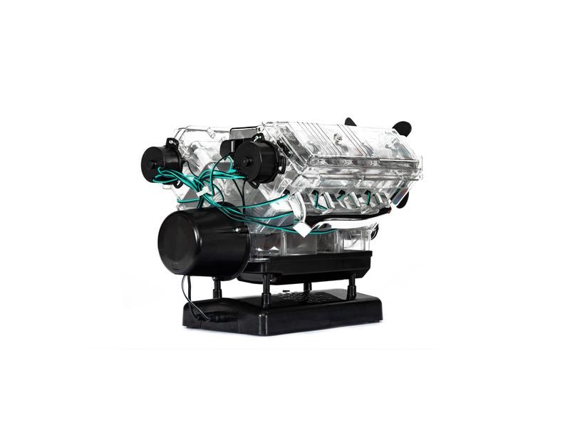 Franzis Bausatz V8 Motor 1:3, Deutsch/Englisch Technikbausatz V8-Motor