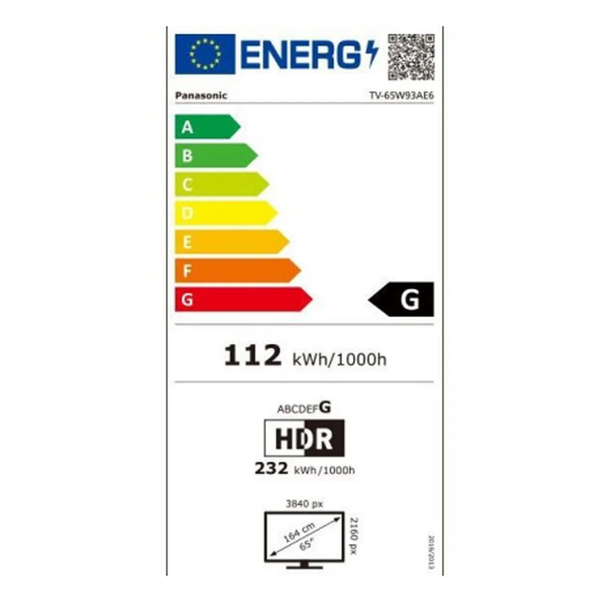 Panasonic TV65W93AE6
