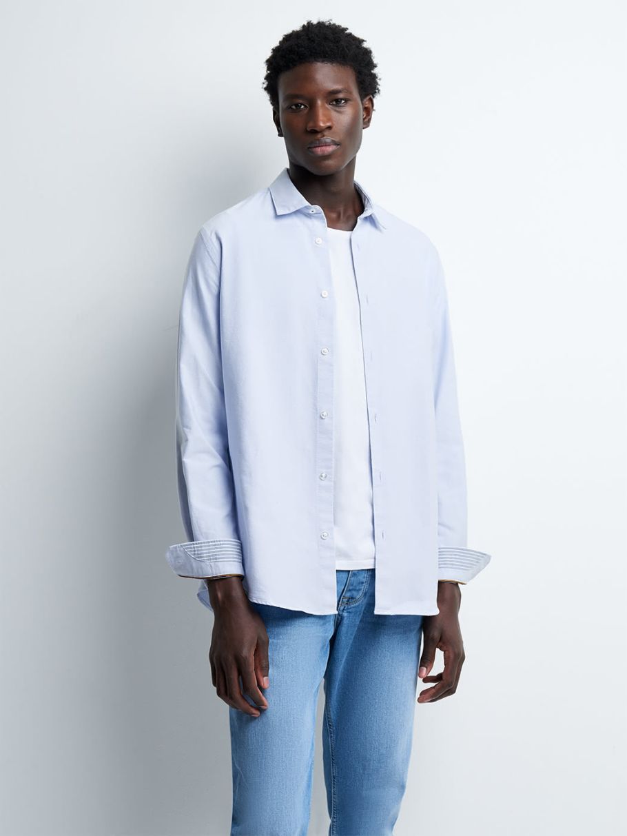 Chemise slim unie