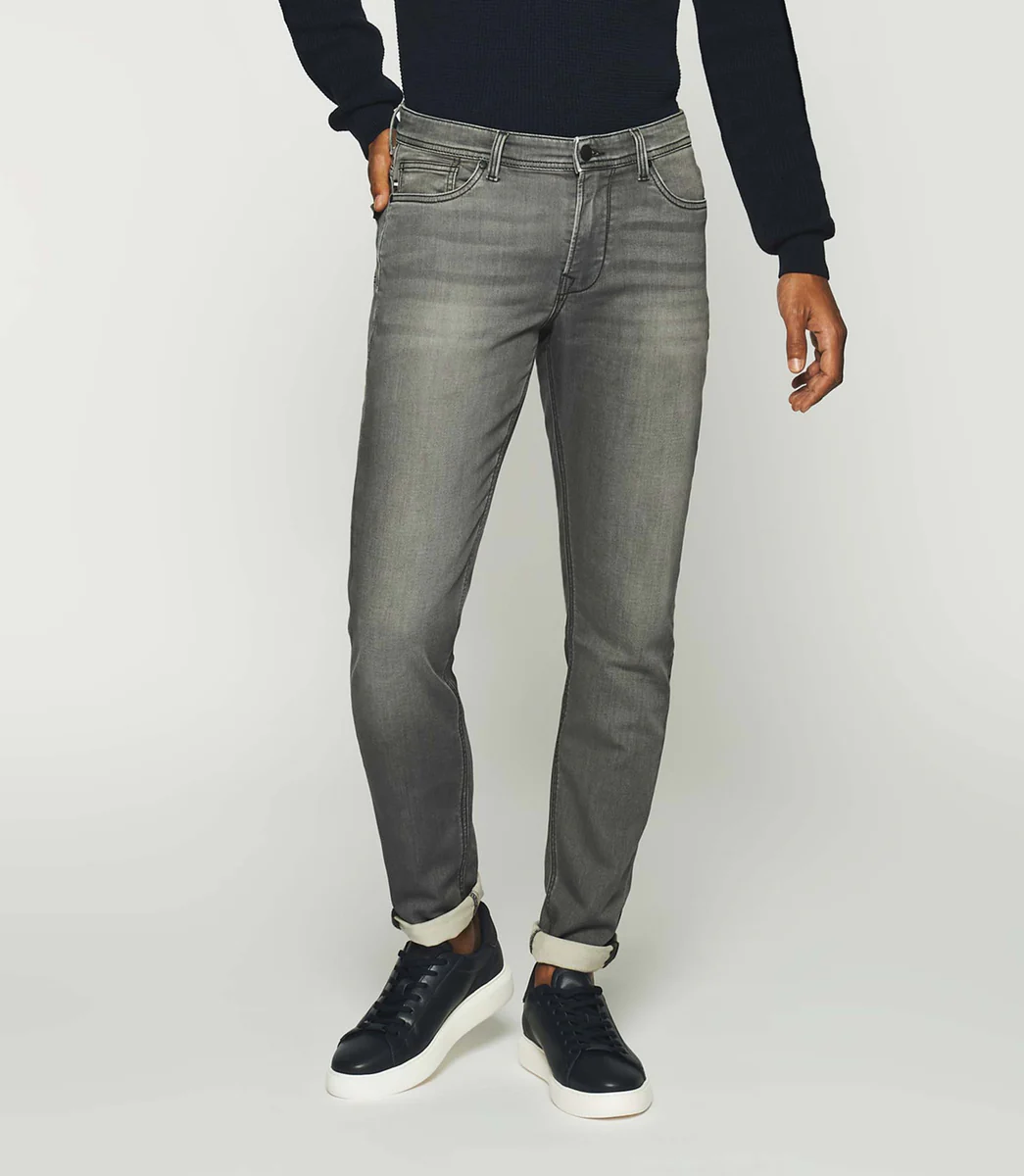 Jean super slim gris moyen TOUPIE