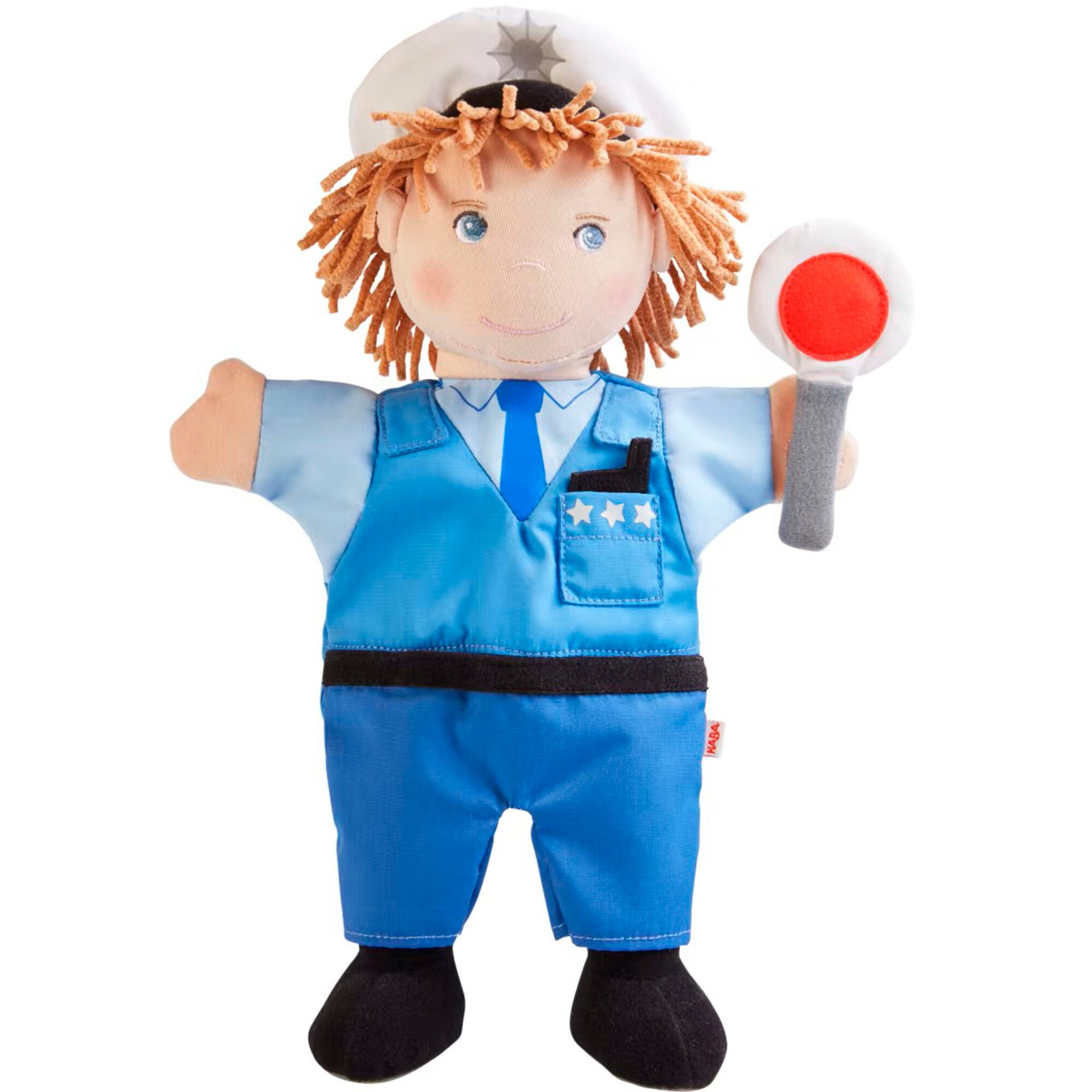 HABA Spielfigur Handpuppe Polizei
