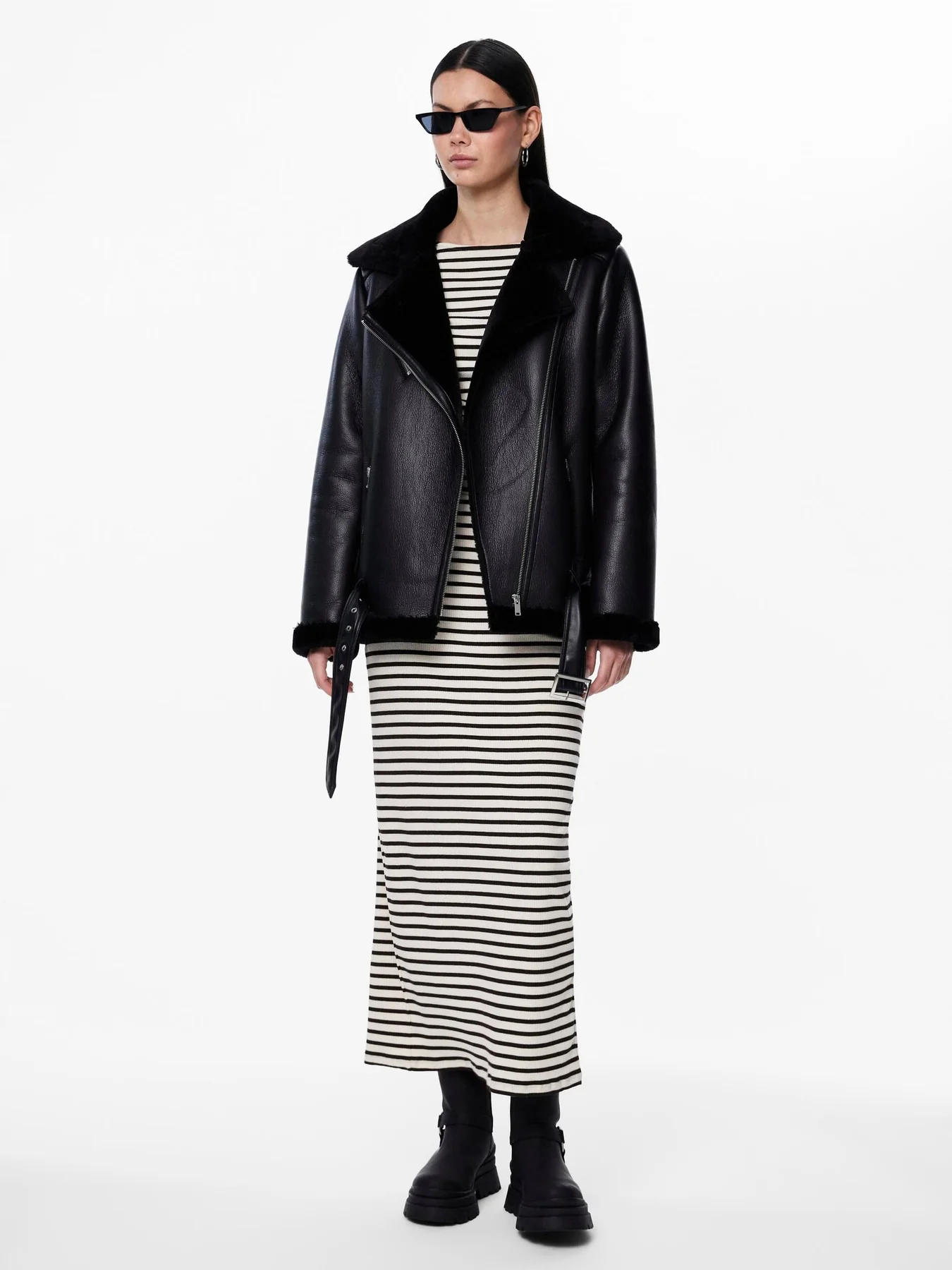 Pieces Pcjuna Ankle Skirt