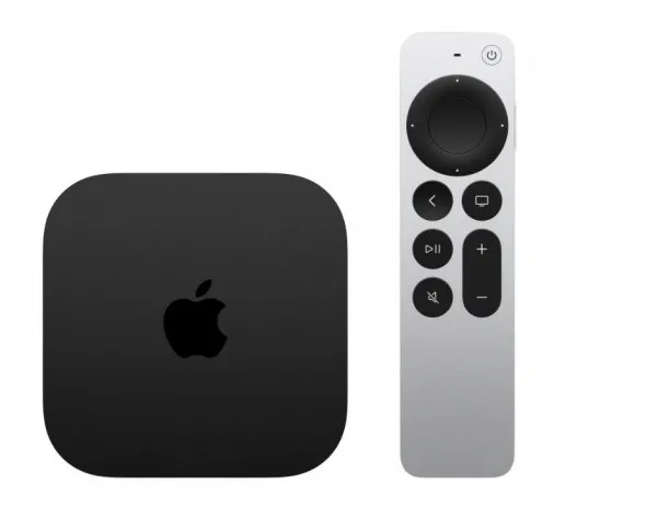 Apple TV 4K (Wi-Fi   Ethernet) - 3. generation - AV-afspiller - 128 GB - 4K UHD (2160p) - 60 fps - HDR