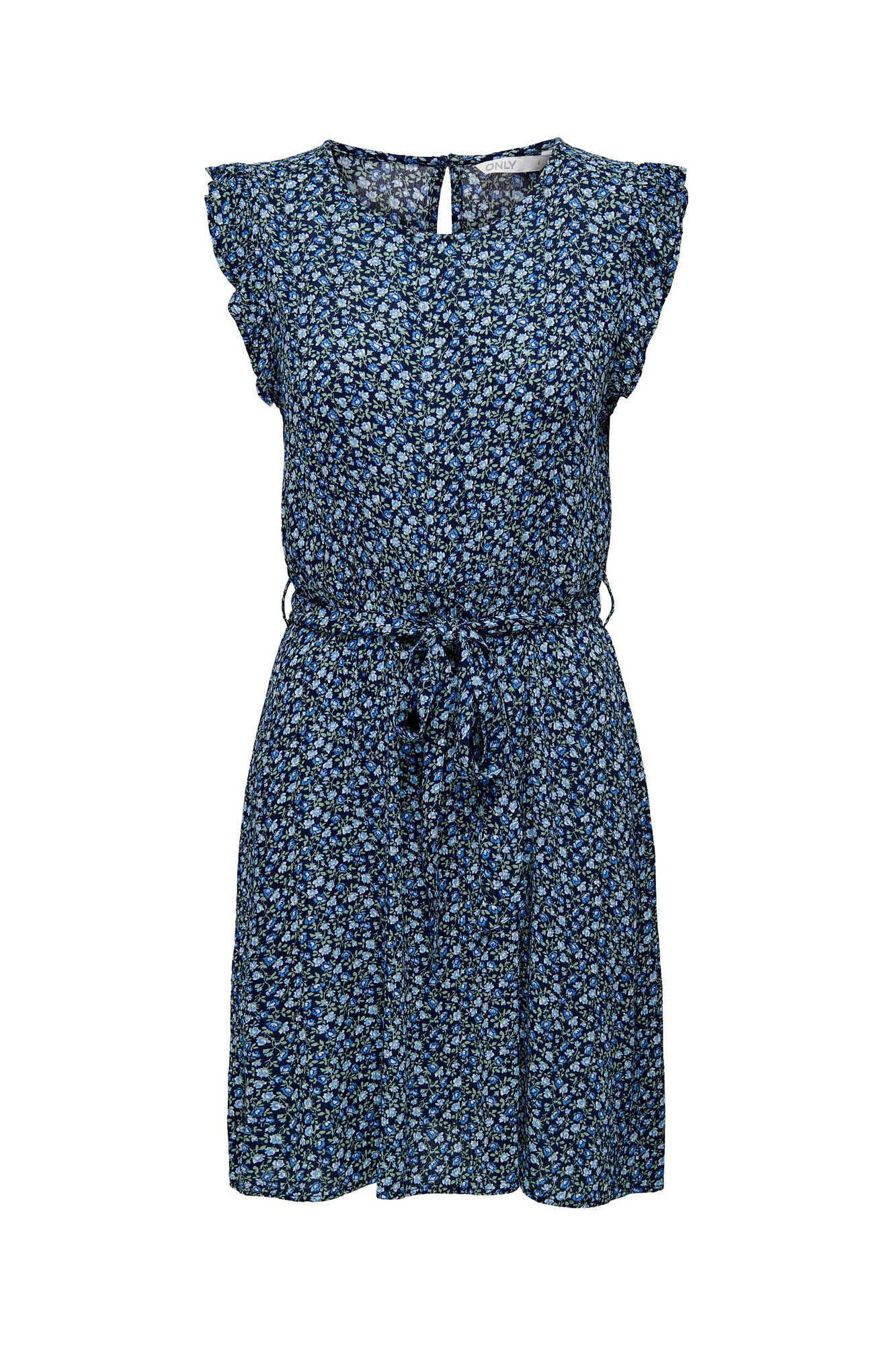 Vestido curto sem mangas