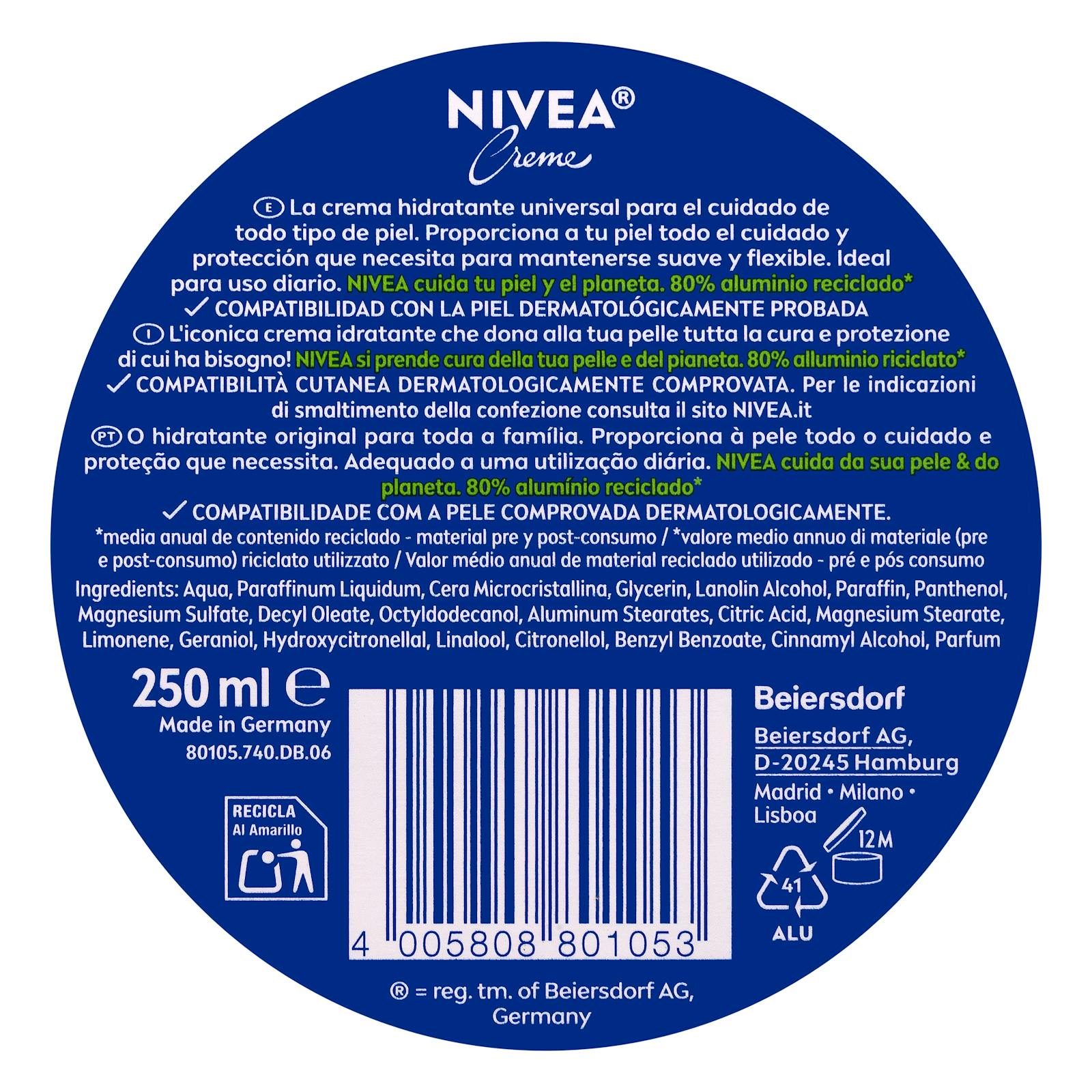 Crème pour le corps Nivea