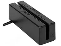 MagTek Magstripe Swipe Card Reader Mini Port-Powered RS-232 - Magnetisk kortlæser - RS-232 - sort