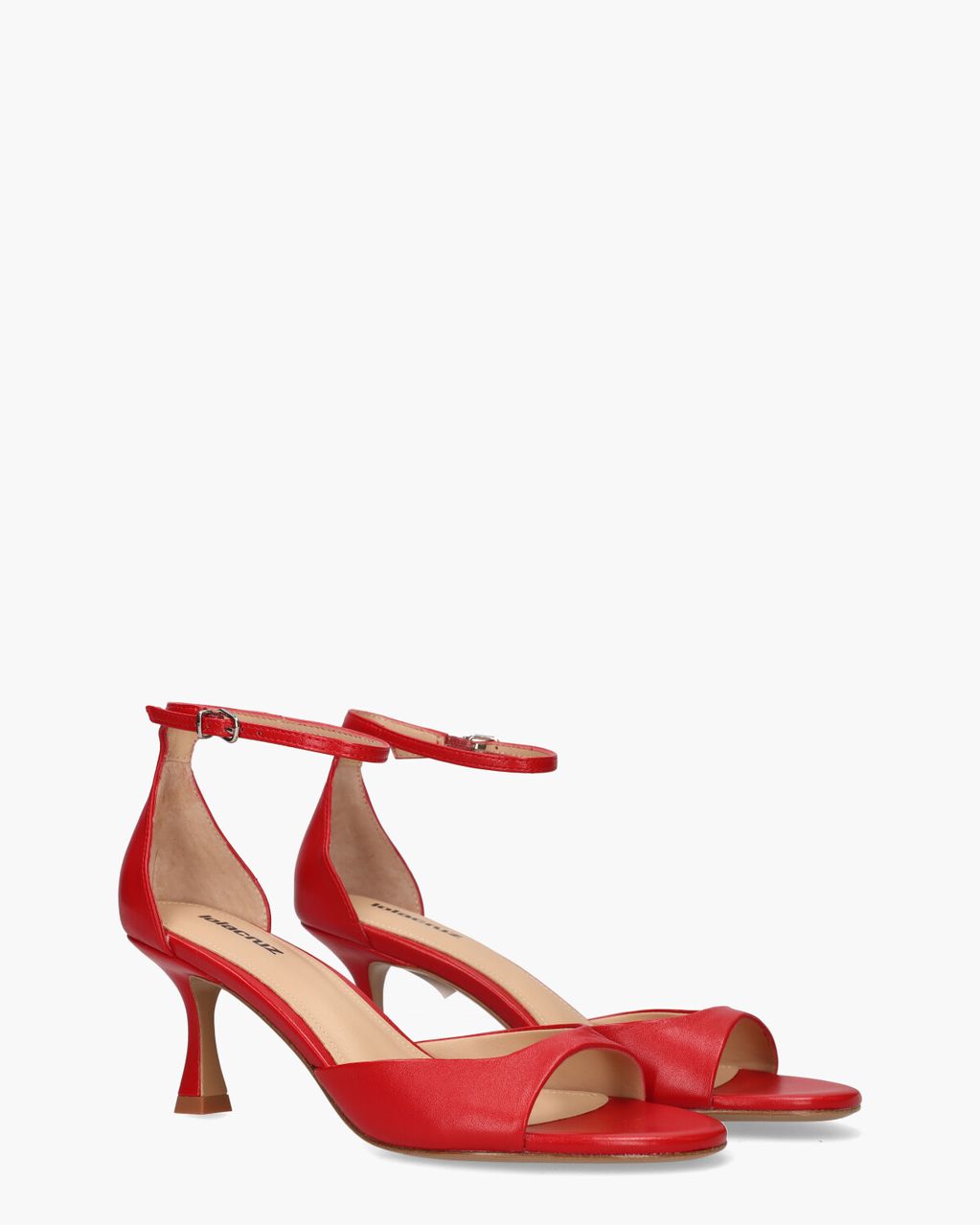 Lola Cruz Petrina Rood Damessandalen