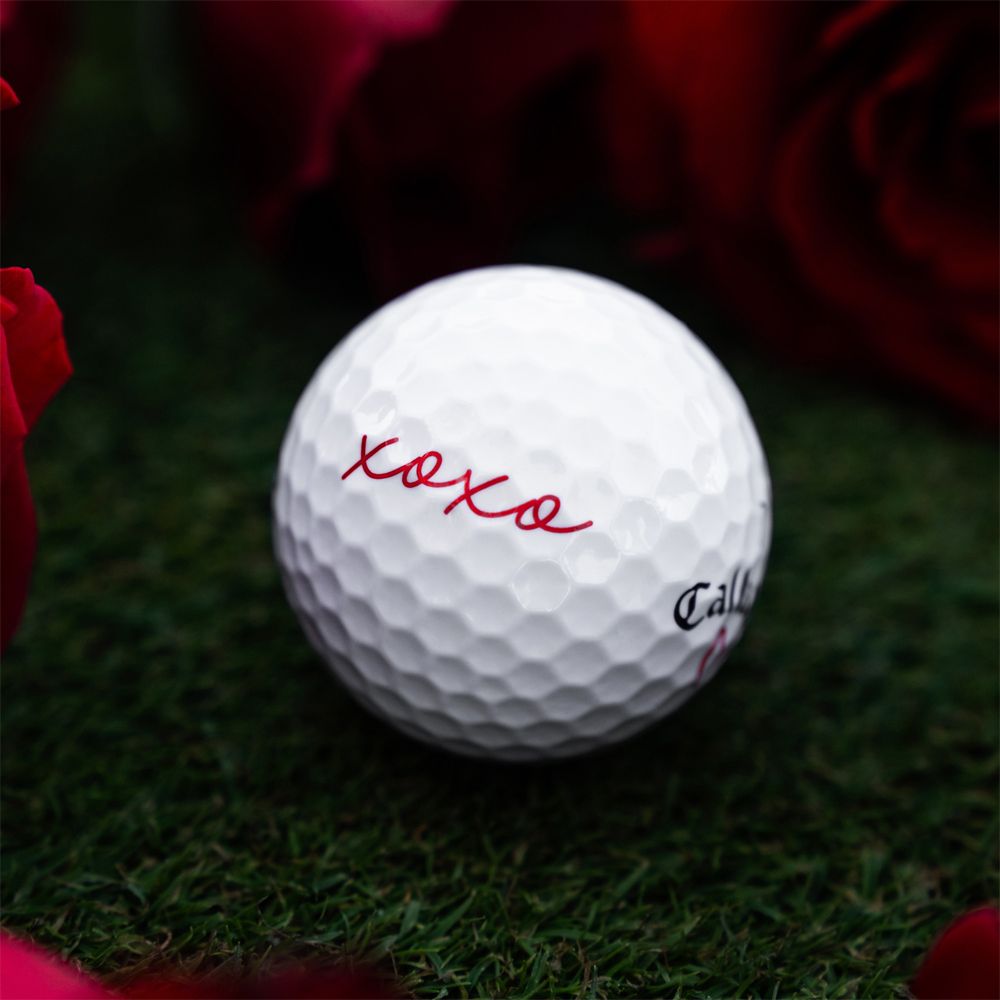 Supersoft Love Golfball Hvit