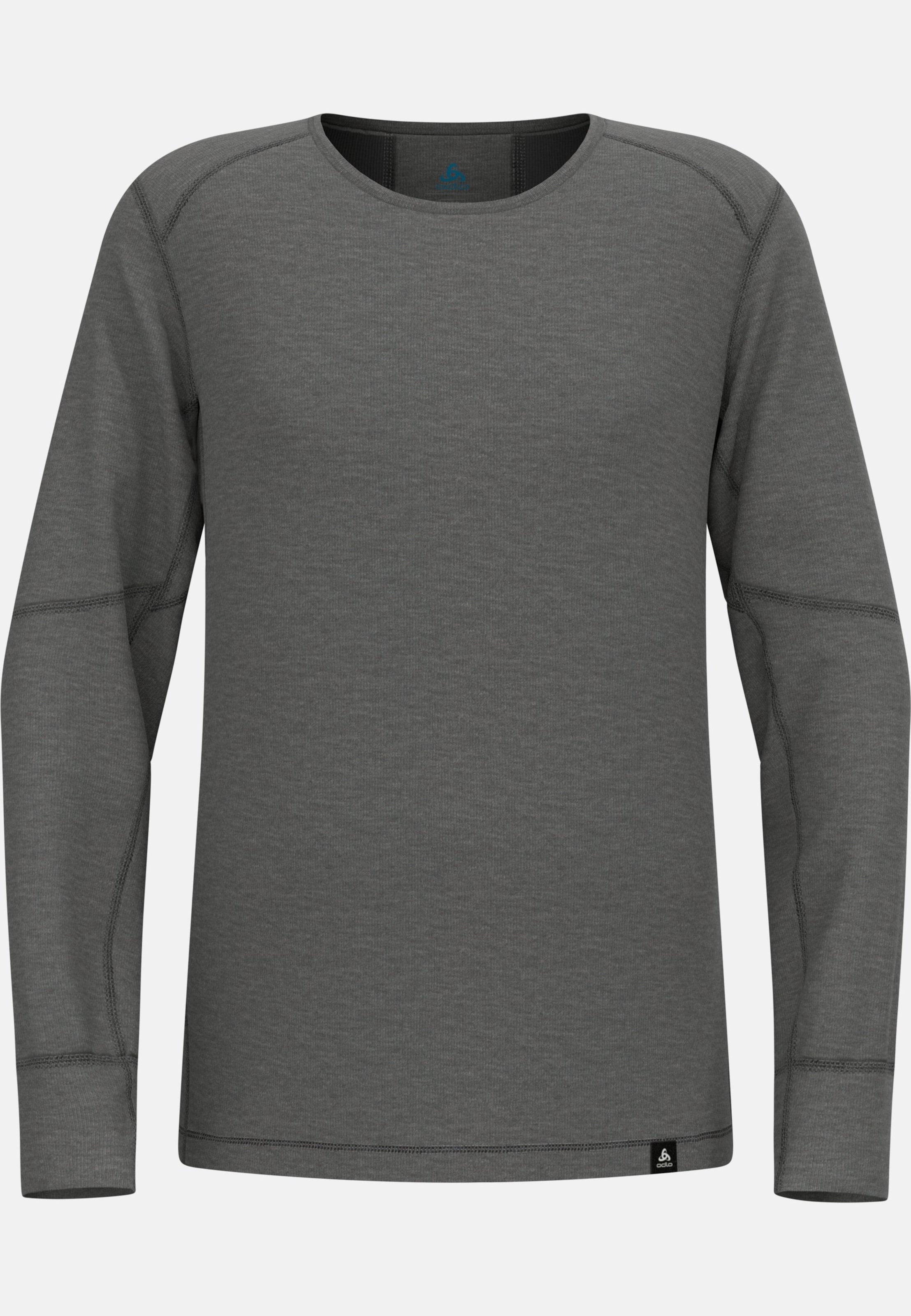 Active X-Warm Kids Base Layer Oberteil in odlo steel grey melange