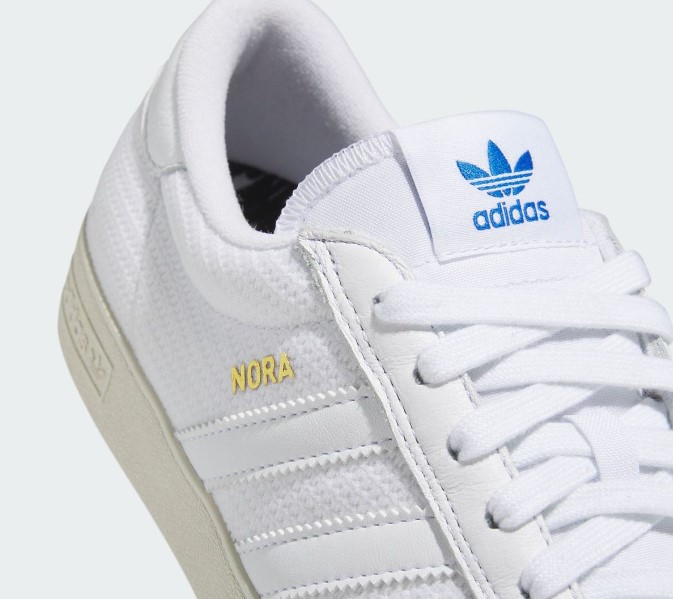 Adidas Skateboarding Nora White White Ivoire 4 US / 36 EU