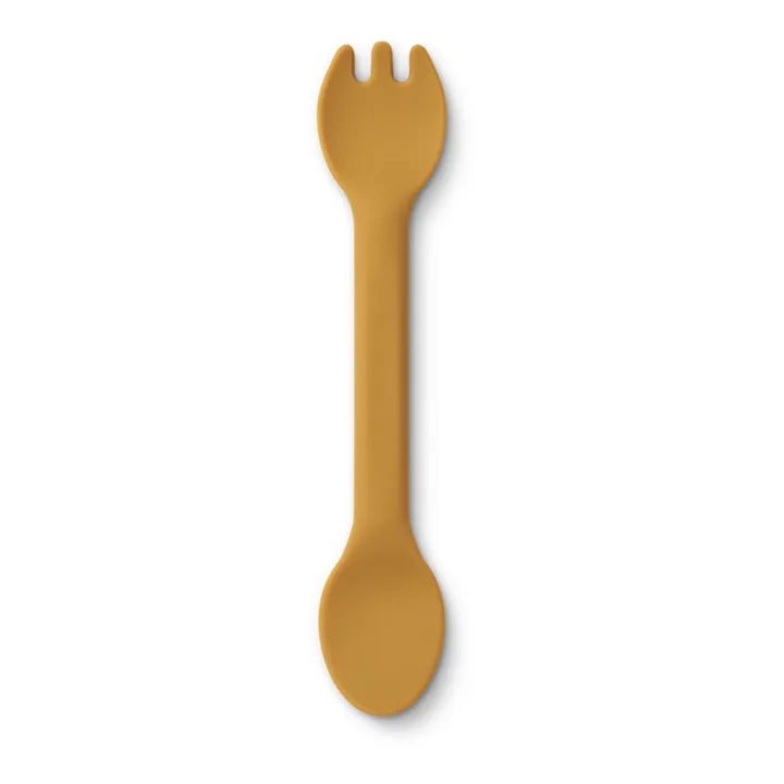 Liewood Couverts en silicone 2 en 1 Jan - Set de 4 | Faune green multi mix