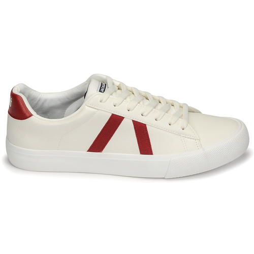 Jack & Jones - JFW FREEMAN PU - Blanc / Rouge