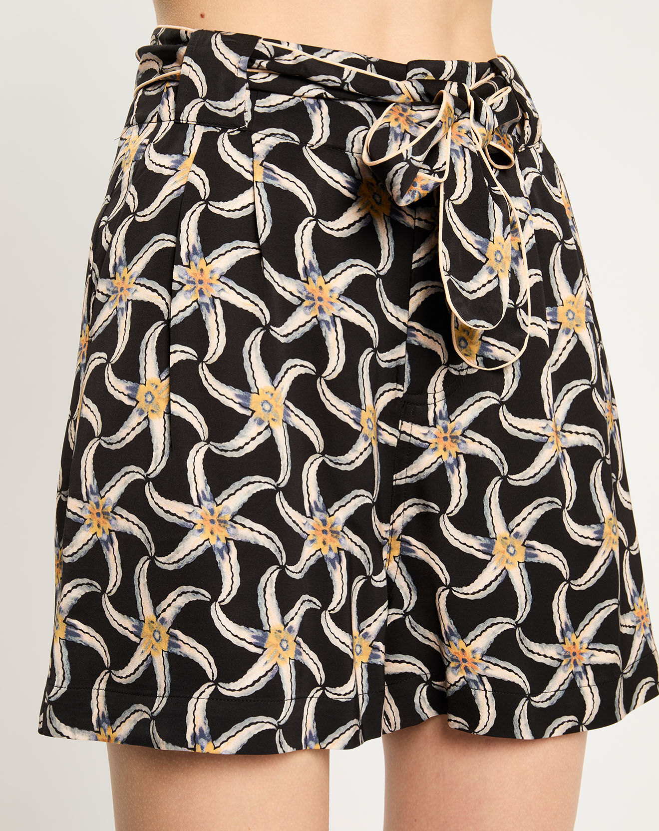 Scotch & Soda Short print étoile de mer noir