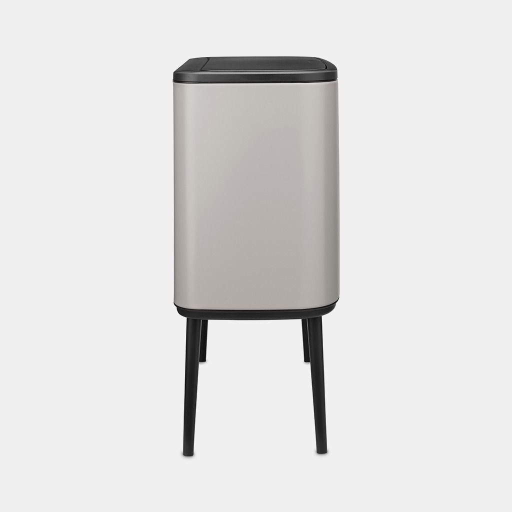 Bo Touch Bin, met 2 binnenemmers, 11   23 liter - Soft Grey