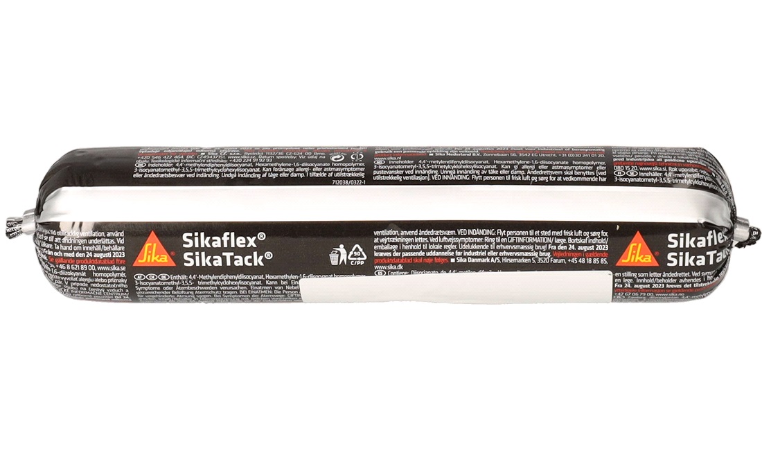 SikaTack PRO sort 400 ml pose