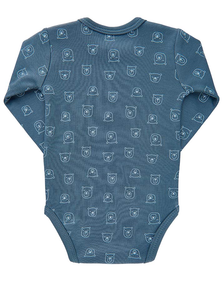 Langarm-Body INFINITY AOP in blau