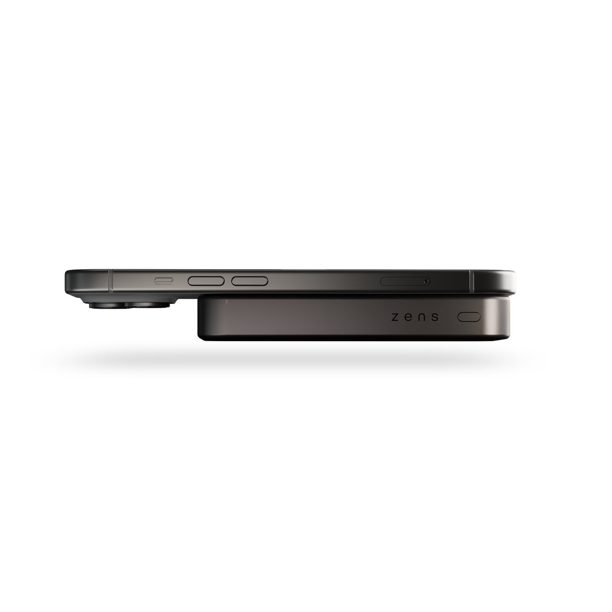 (15W) 10000mAh Alu Pro 1 Slim Powerbank USB C Ladegerät MagSafe Qi2 Wireless Charger PD (ZEPP10B/00) - Schwarz