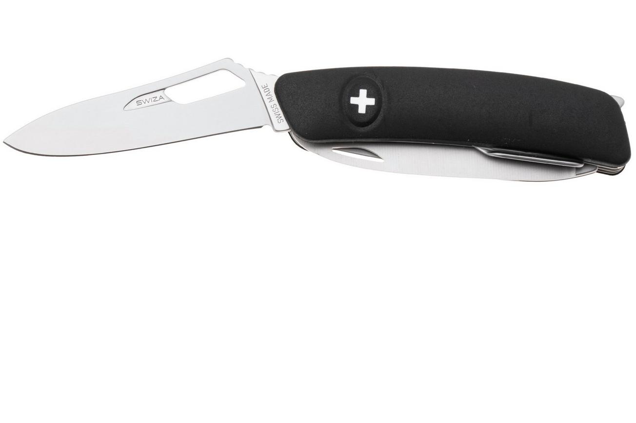 Swiza SH05 R AM, KSH.0056.1010, Black, Zwitsers zakmes, 7 tools
