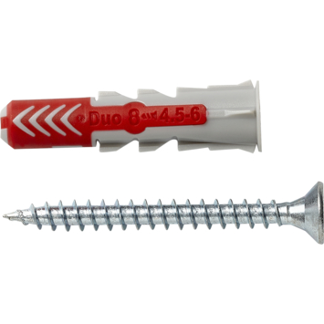 Fischer schapbevestigingsset8x40 mm 8 stuks