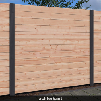 Blokhutprofiel Douglas hout geschaafd 180 x 2,8 x 14,5 cm