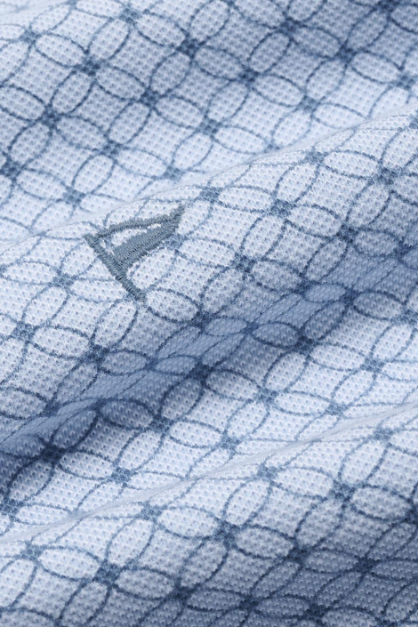 Campbell blauwe heren polo