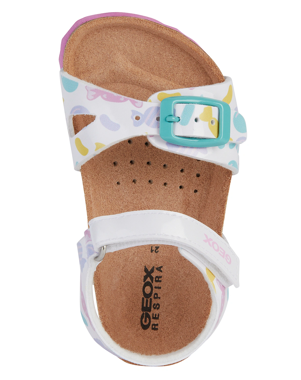 Sandalen B S. CHALKI G. A BONBONS in white/multicolor