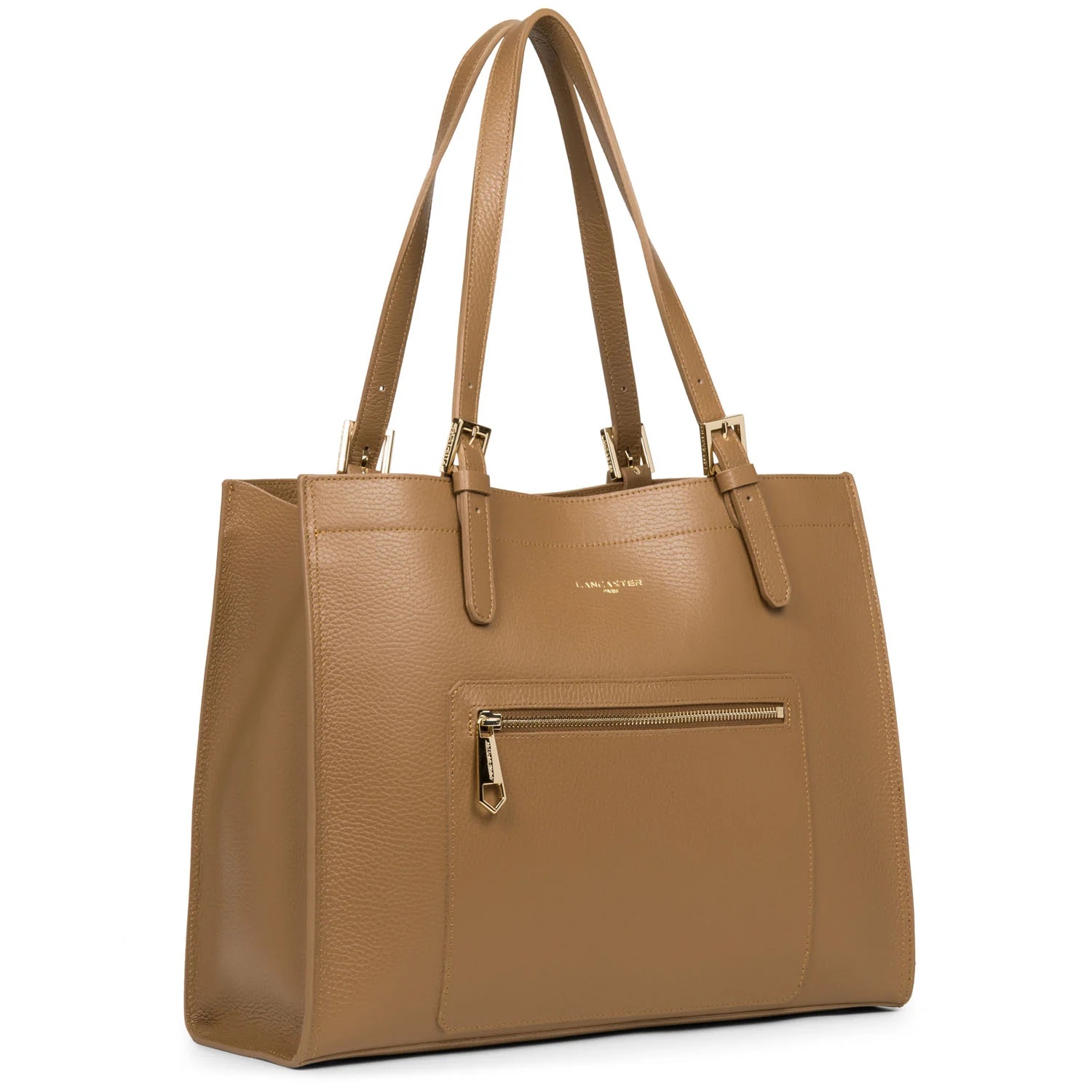 Foulonné Double-Grand sac cabas épaule
