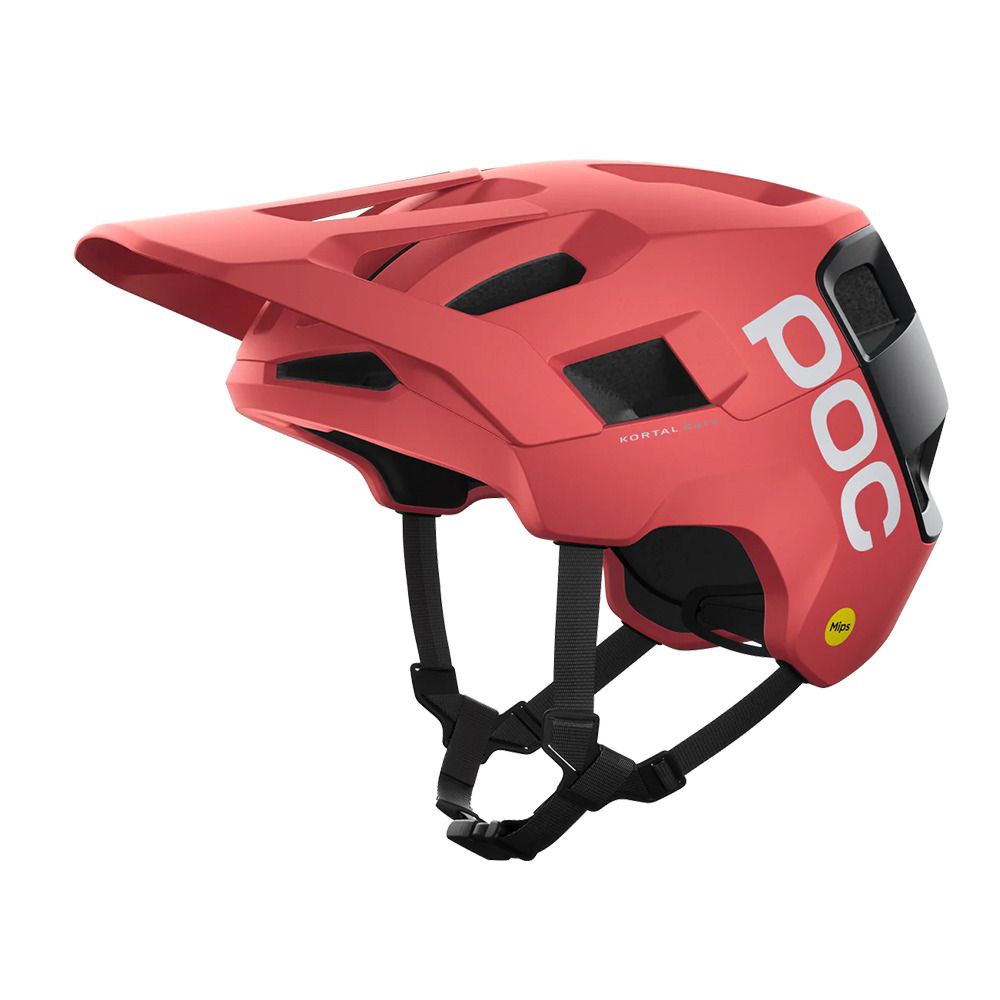 Poc KORTAL RACE MIPS - Casque VTT ammolite coral/uranium black matt