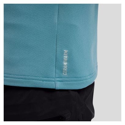 Pull Homme Odlo Essentials Light 1/2 Zip Bleu