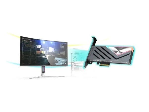 AVerMedia GC575, Sort, PCIe, 4K Ultra HD, High Dynamic Range 10 (HDR10), 360 Hz, 1080p, 1440p, 2160p