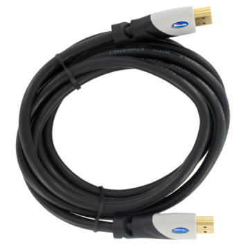 Q-Link HDMI kabel high speed gold plated 3D 5 meter zwart