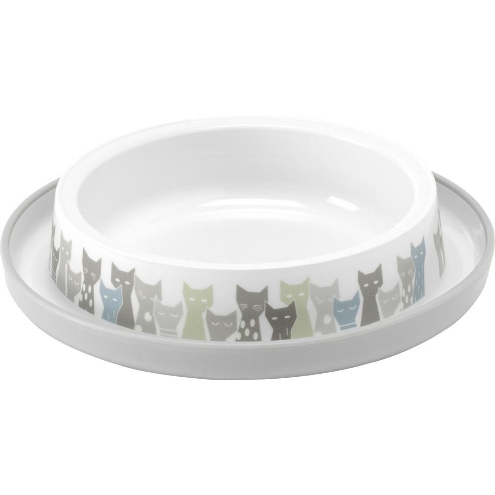 Gamelle, trendy maasai grise ø 16 cm, 210 ml pour chat