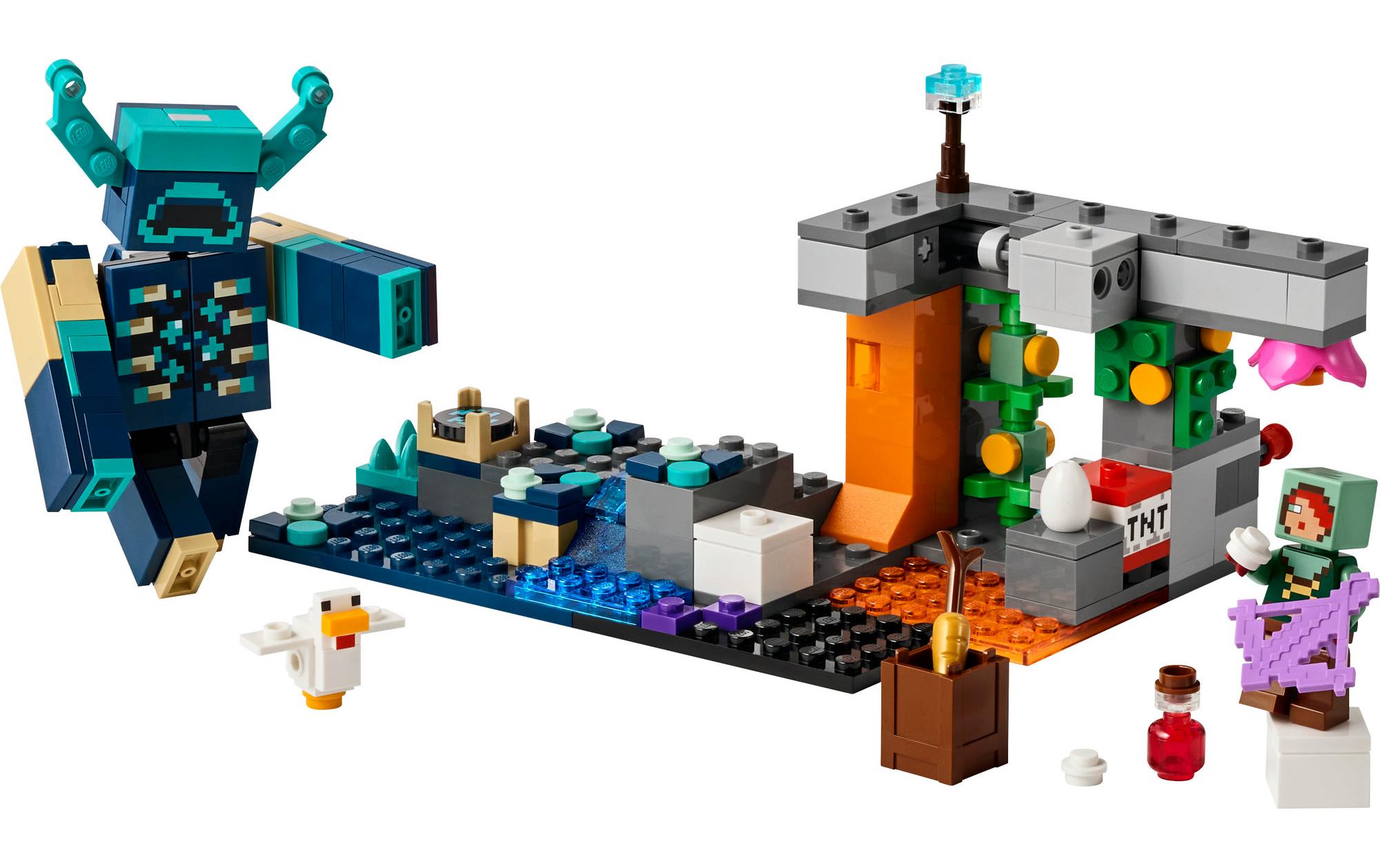 Minecraft Begegnung mit dem Wächter 21274Action in der üppigen Höhle
