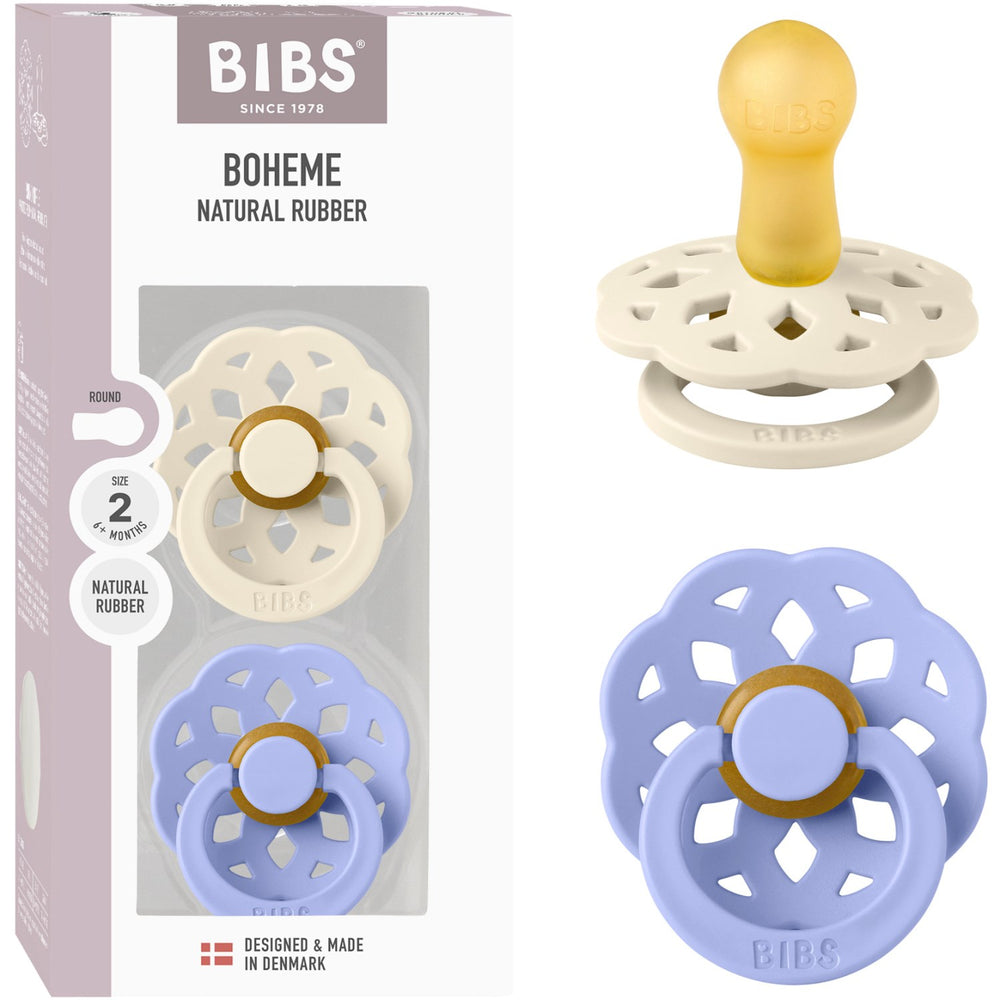 Køb Bibs Ivory/Hush Sut Boheme 2-Pak Latex
