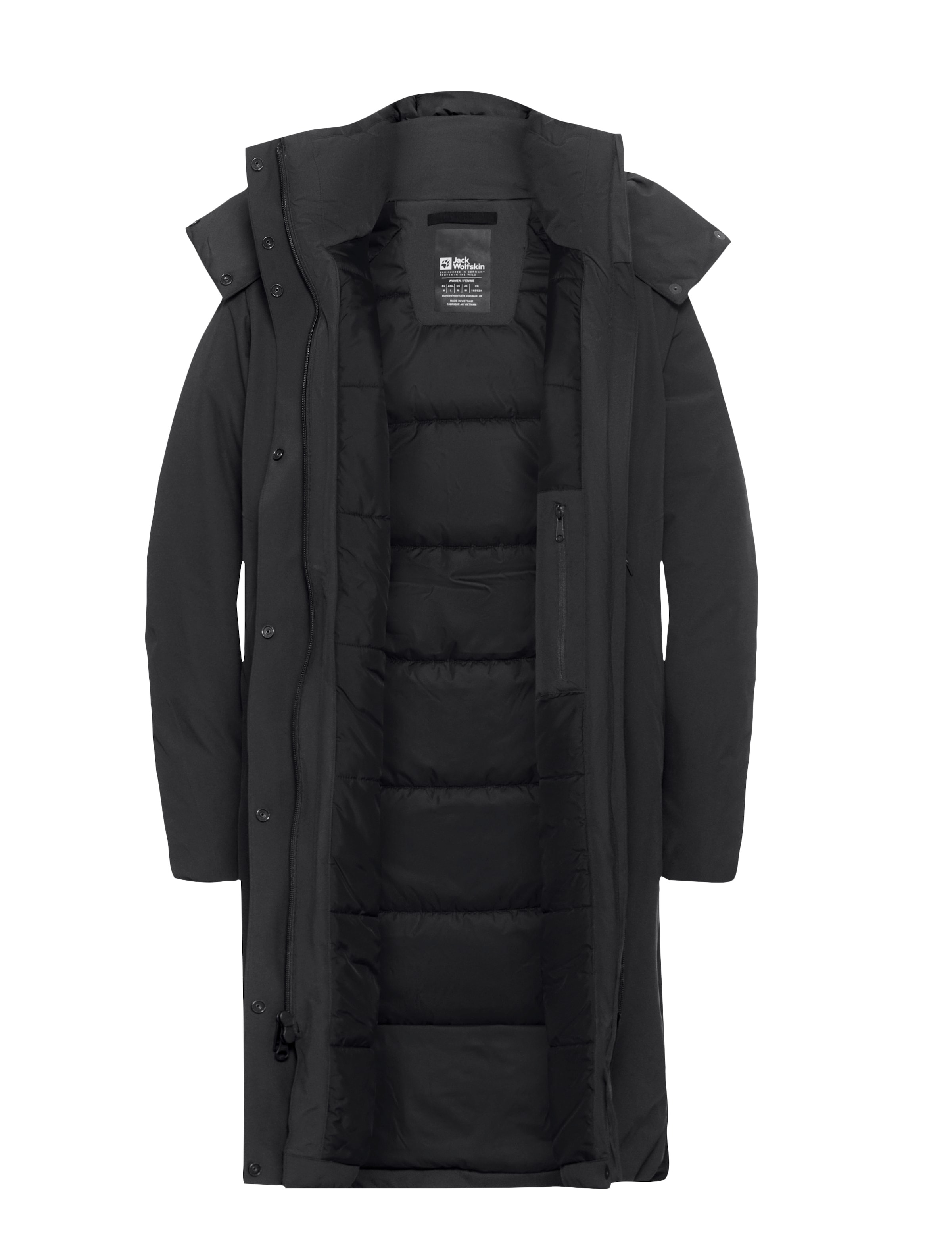 Jack Wolfskin Funktionsmantel »FROST HAVEN COAT W«, Wärmend, winddicht, wasserdicht