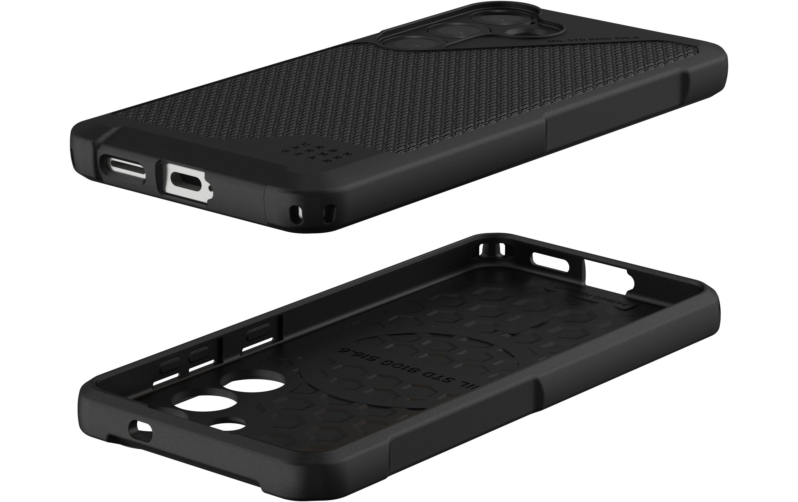 Back Cover Metropolis LT Galaxy S25 Kevlar BlackSchutzhülle für das Samsung Galaxy S25