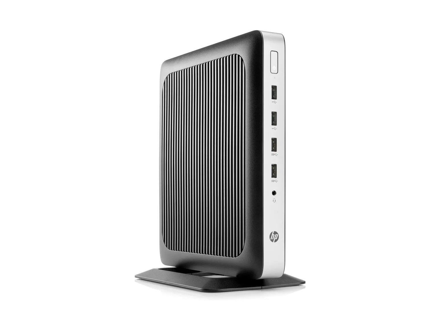 HP t630 - Tynd klient - tower - 1 x GX-420GI op til 2.2 GHz - RAM 4 GB - flash 8 GB - Radeon R7E - Gigabit Ethernet - HP ThinPro - skærm: ingen - tastatur: dansk - TAA-kompatibel