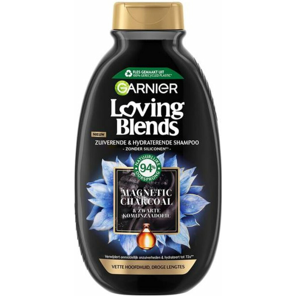 Garnier Loving Blends Magnetic Charcoal Shampoo300 ml