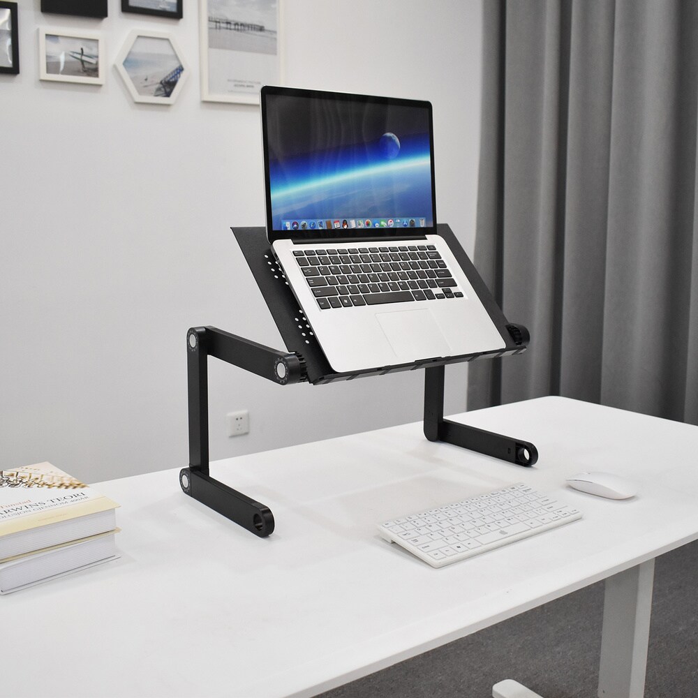 Schreibtischaufsatz VM-SA II Aluminium hjh OFFICE