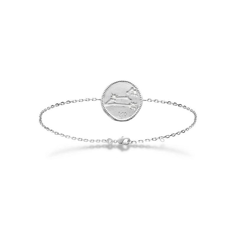 Bracelet Femme - Argent 925 - Oxyde de zirconium - Longueur : 18 cm