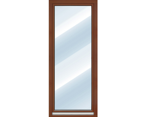 ARON Renova balkondeur, grenen, gelakt, S30 kastanje, 800x1900 mm, DIN links