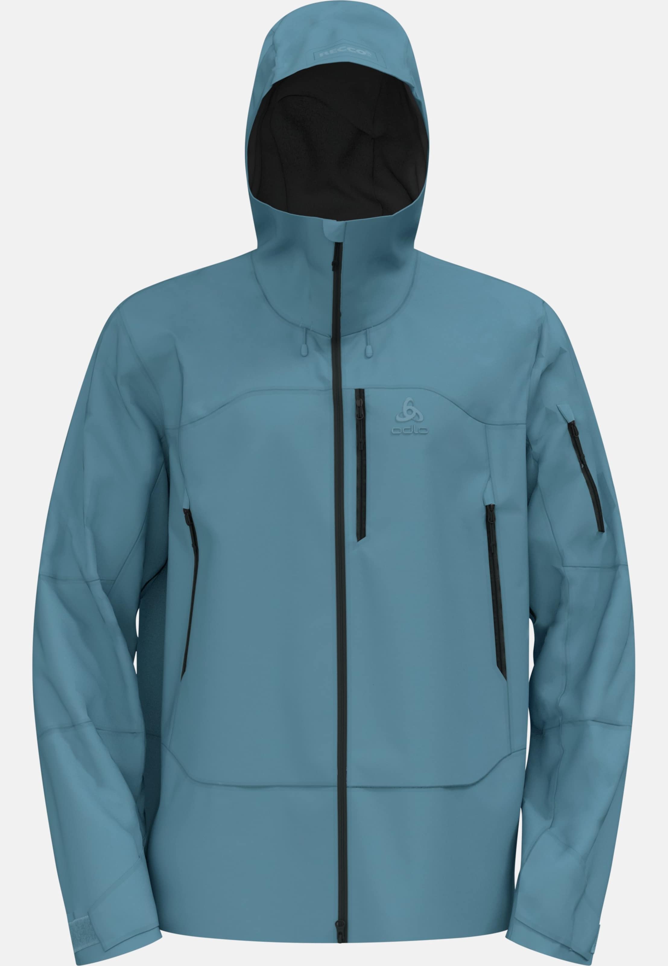 X-Alp 3L Hardshell Ski-Jacke in provincial blue