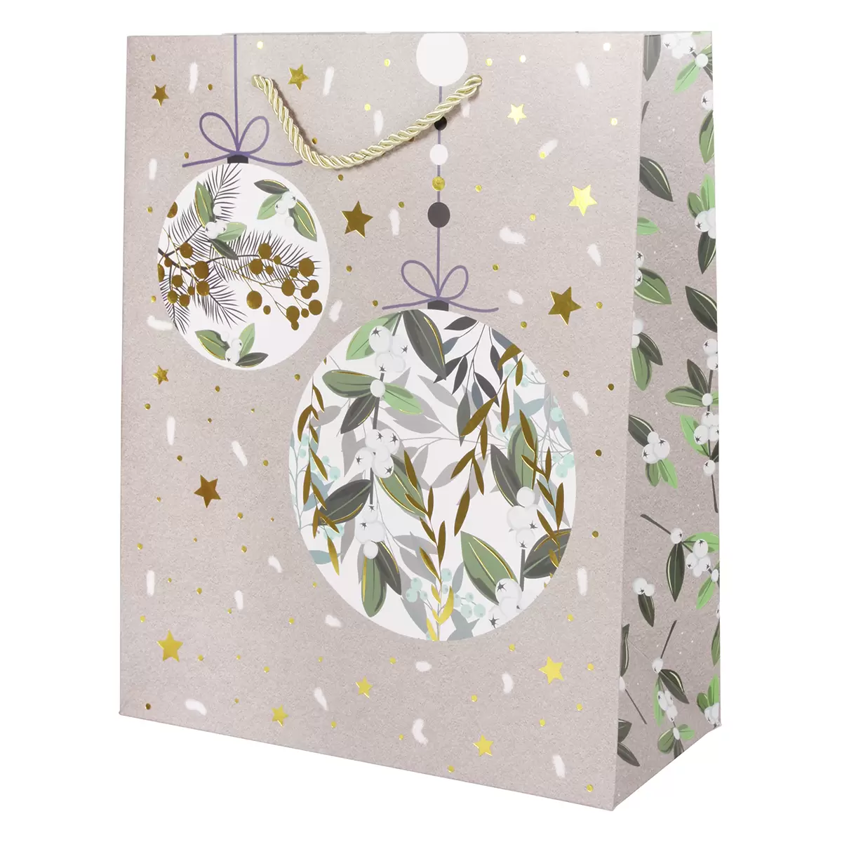 Geschenktüte Medium Modern Christmas Bunt