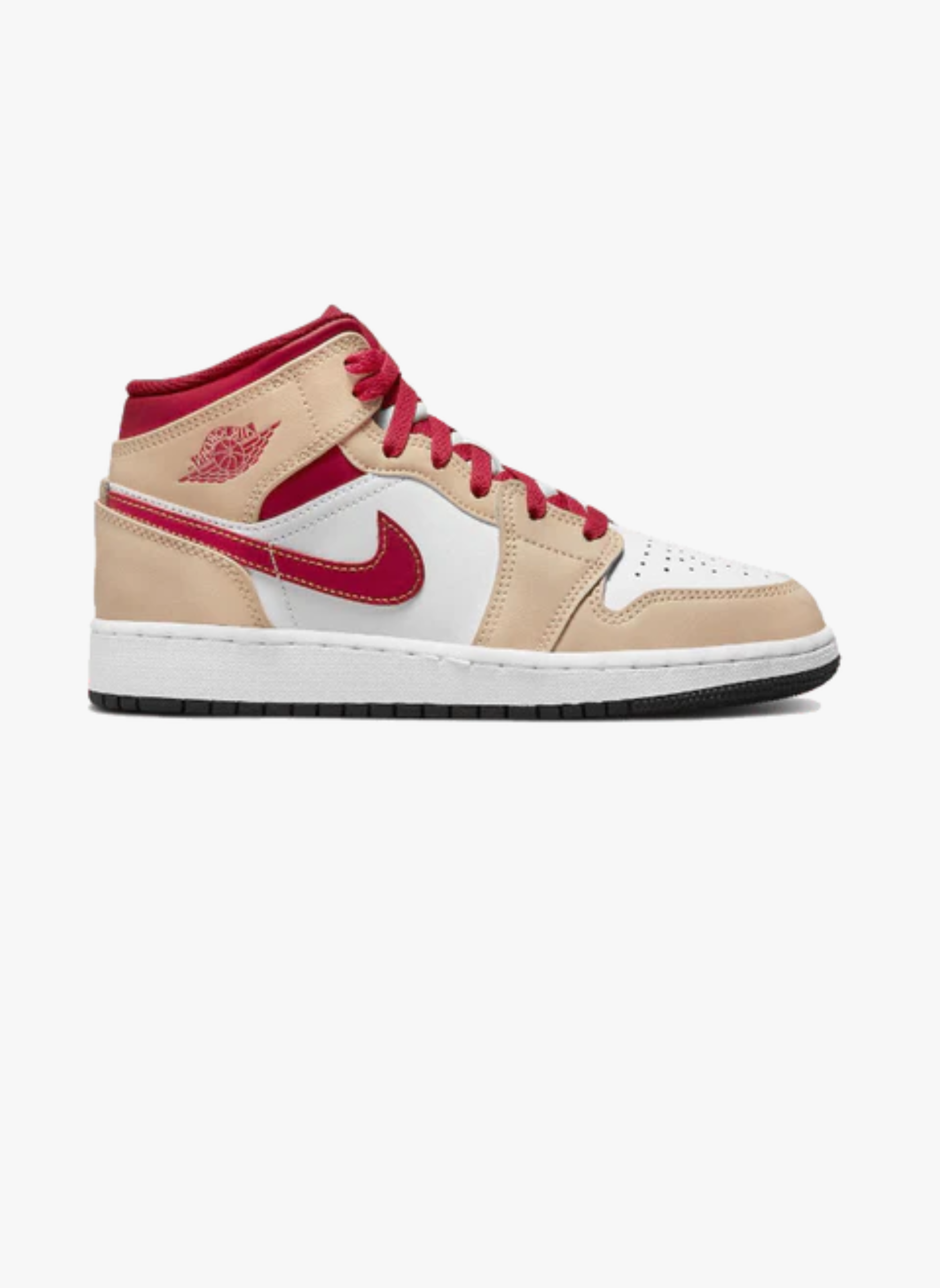 AIR JORDAN MID - Basket basses en cuir | Beige