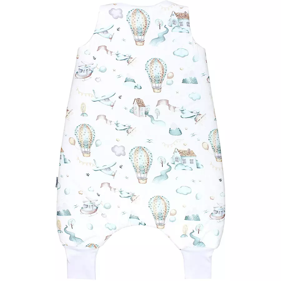 TupTam Baby Winter Schlafsack mit Beinen mintweiß